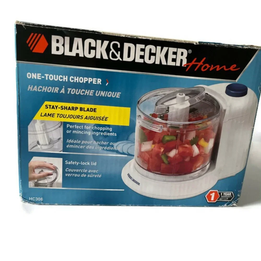 1.5-Cup One Touch Chopper Black+decker hc306